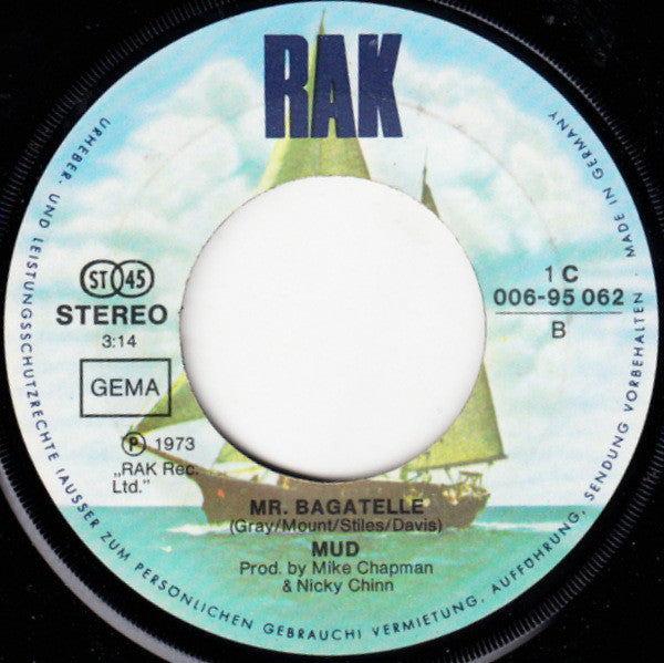 Mud : Tiger Feet (7", Single)