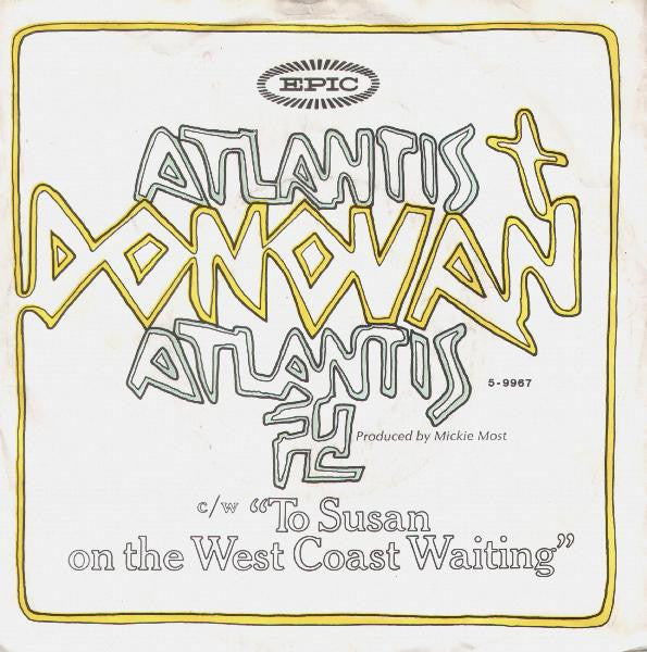 Donovan : Atlantis (7", Single)