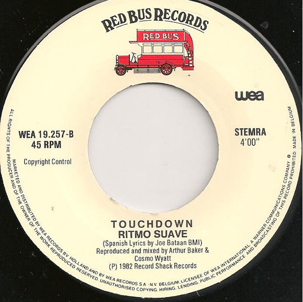 Touchdown : Ease Your Mind (7", Single)