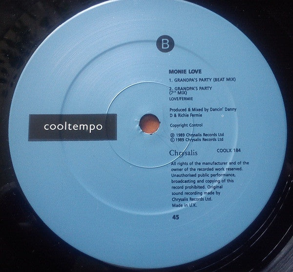 Monie Love : Grandpa's Party (12", Single)