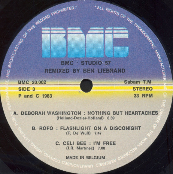 Various : Studio 57 Vol 2 (2xLP, Comp, P/Mixed)