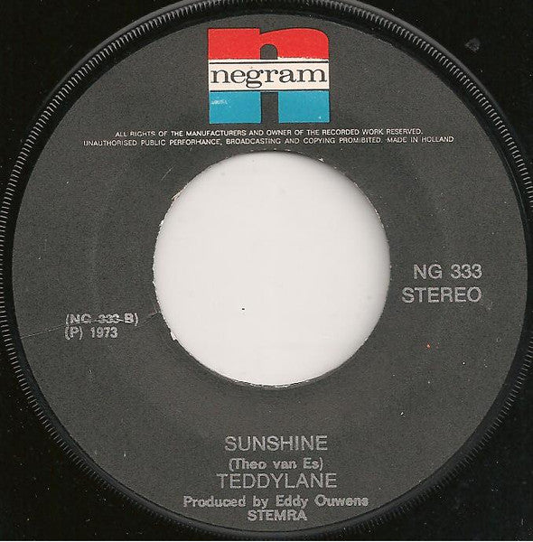 Teddylane : Do The Rock 'N' Roll (7", Single)