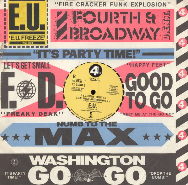 E.U. : E.U. Freeze (12")