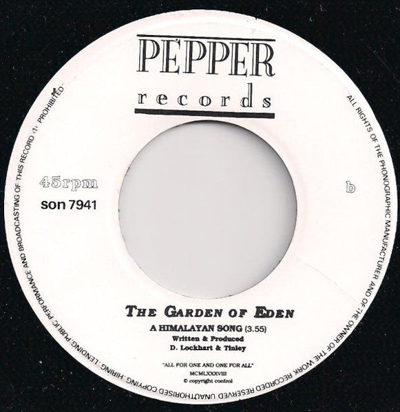 The Garden Of Eden : The Garden Of Eden / A Himalayan Song (7", Single)