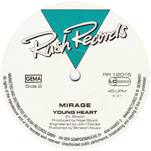 Mirage (12) : Into The Groove (Medley) (12", Maxi)