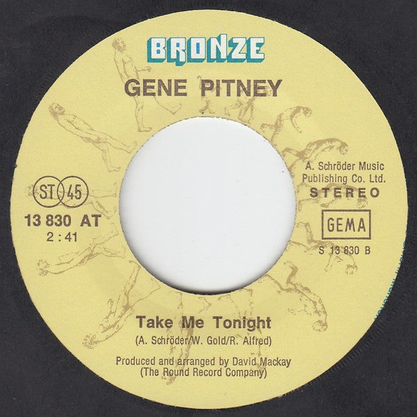 Gene Pitney : Trans Canada Highway (7", Single)