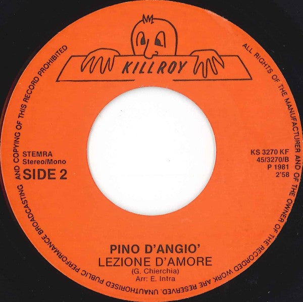 Pino D'Angiò : Ma Quale Idea (7", Single)