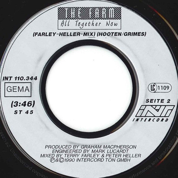 The Farm : All Together Now (7", Single)