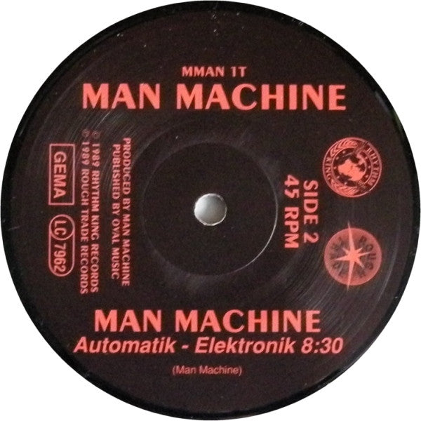 Man Machine : Man Machine (12")