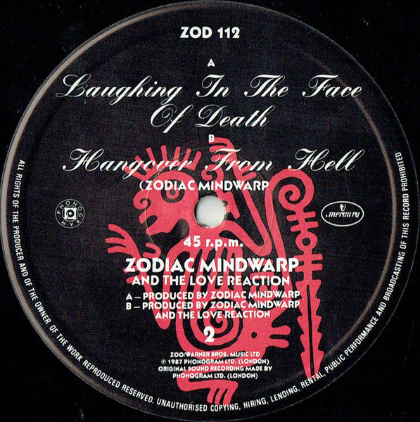 Zodiac Mindwarp & The Love Reaction* : Prime Mover (12", Single)