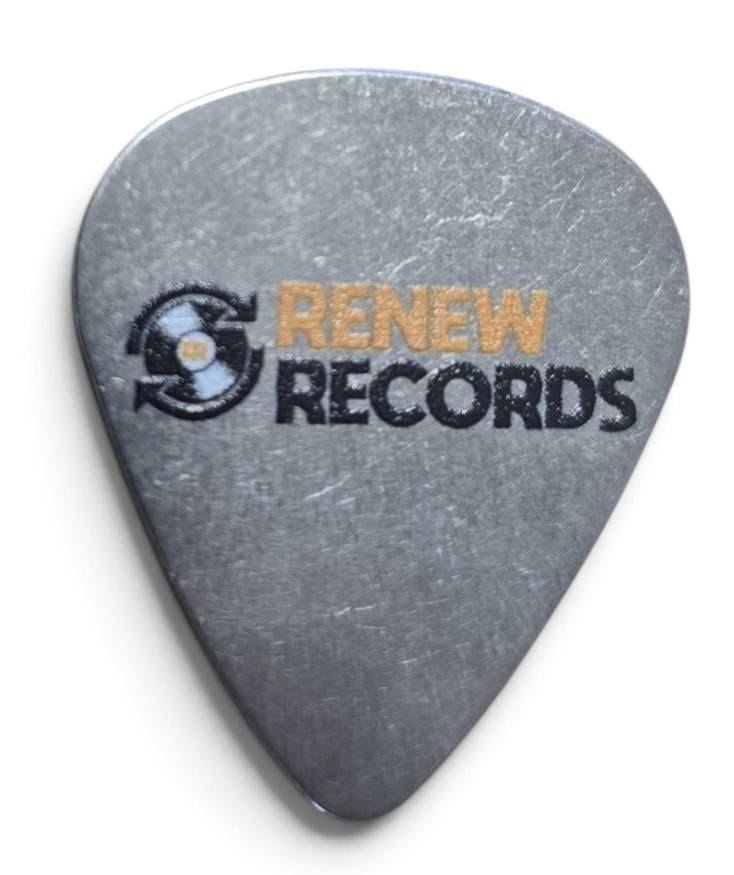 RenewRecords Stainless Steel Plectrum