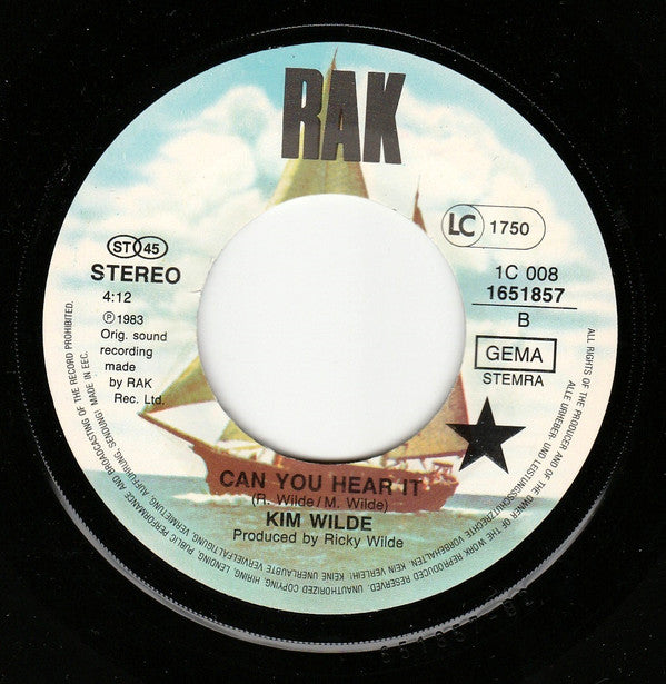 Kim Wilde : Love Blonde (7", Single)