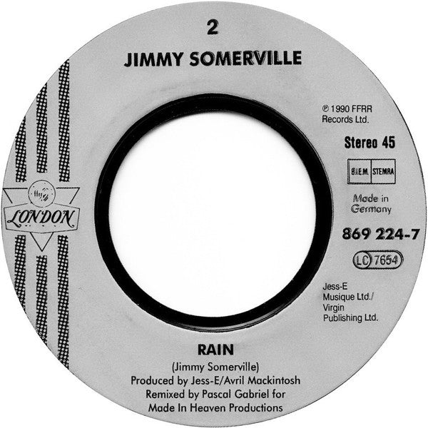 Jimmy Somerville : To Love Somebody (7", Single)