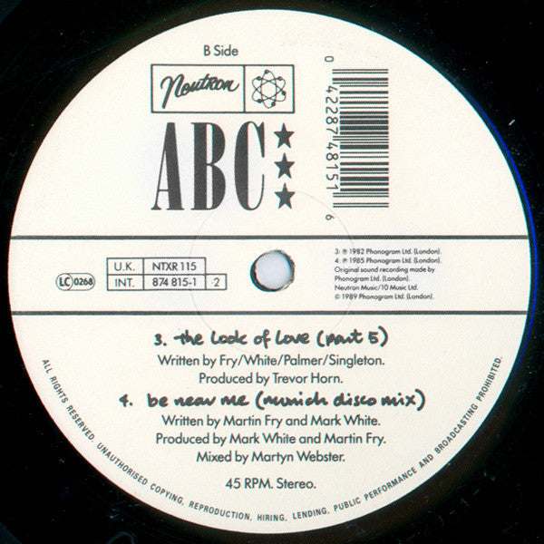 ABC : The Real Thing (12", EP)