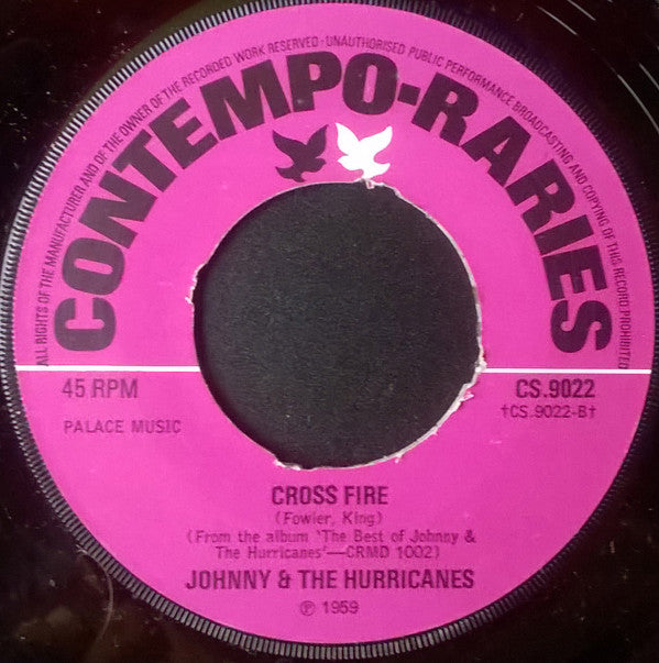 Johnny & The Hurricanes* : Reveille Rock (7", Single, RE)