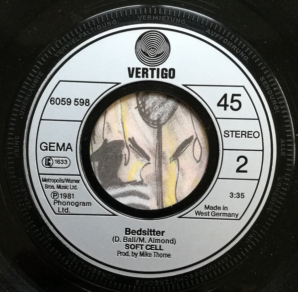 Soft Cell : Say Hello, Wave Goodbye (7", Single)