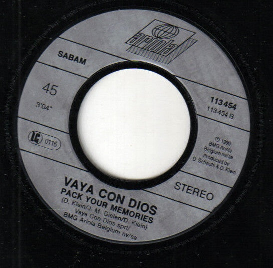 Vaya Con Dios : Nah Neh Nah (7", Single)