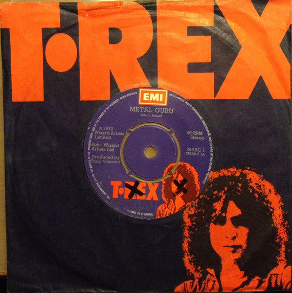 T•Rex* : Metal Guru (7", Maxi, 4 P)