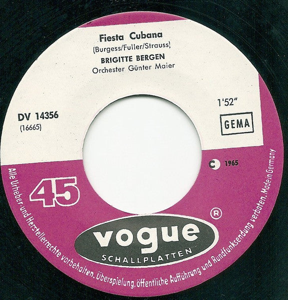 Britt Hagen : Am Golf Von Mexico / Fiesta Cubana (7", Single)