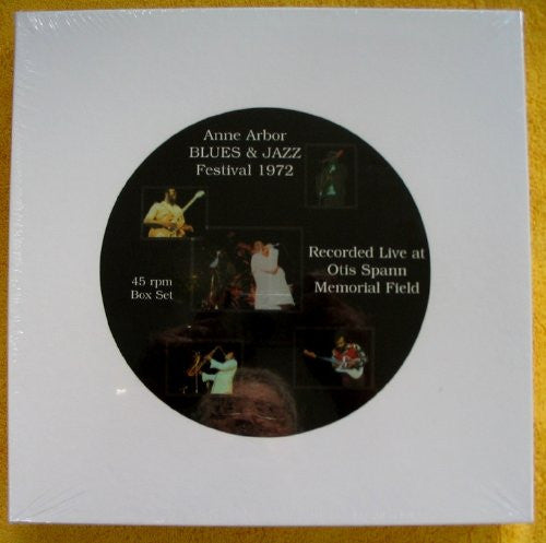 Various : Ann Arbor Blues & Jazz Festival 1972 (8x12", S/Sided + Box, Album, Dlx)