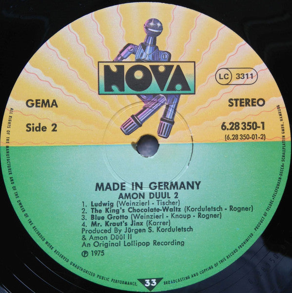 Amon Düül II : Made In Germany (2xLP, Album, RP)
