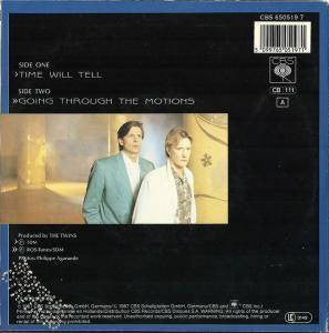 The Twins : Time Will Tell (7", Single, Promo)