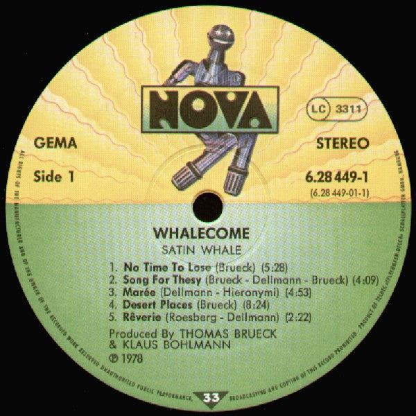 Satin Whale : Whalecome (2xLP, Album)