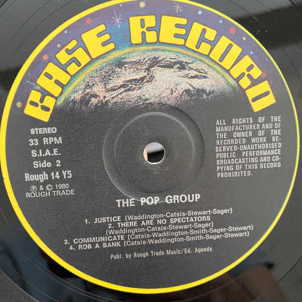 The Pop Group : For How Much Longer Do We Tolerate Mass Murder? (LP, Album, M/Print)