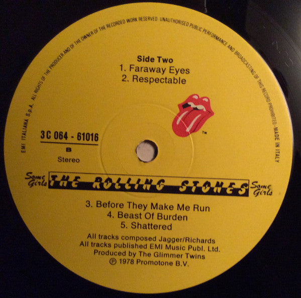 The Rolling Stones : Some Girls (LP, Album)