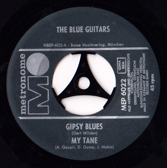 The Blue Guitars (4) : The Blue Guitars (7", EP)