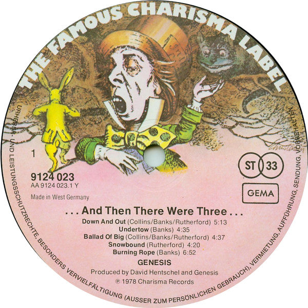 Genesis : ... And Then There Were Three... (LP, Album, Gat)