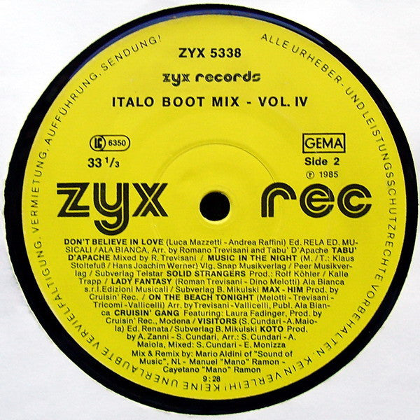 Various : Italo Boot Mix Vol. 4 (12", Mixed)
