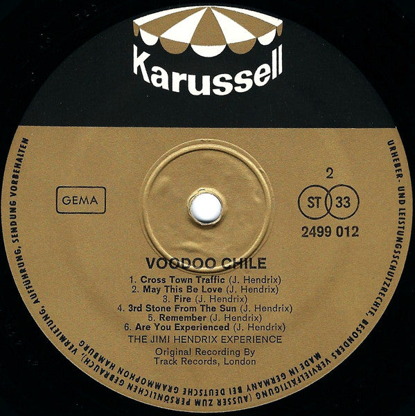 Jimi Hendrix : Voodoo Chile (LP, Comp)