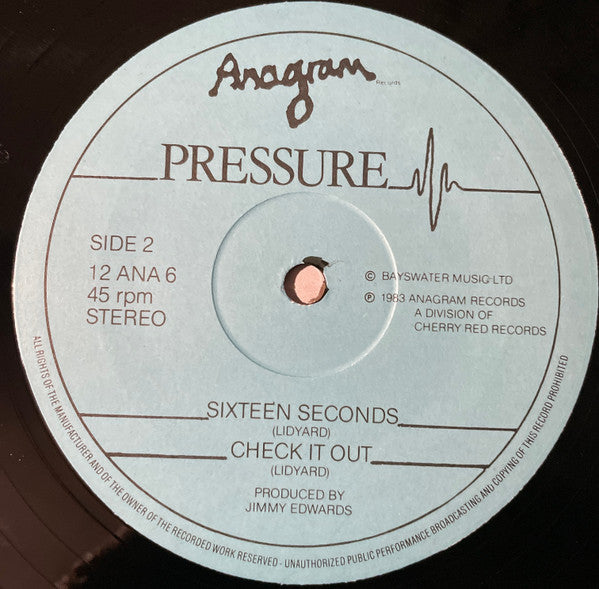 Pressure (6) : Pressure (12")