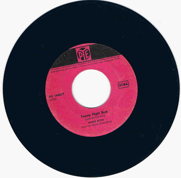 Dickie Rock, The Miami-Show-Band* : Twenty Flight Rock / Me Not You (7", Single)