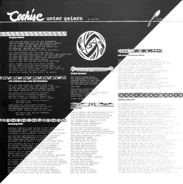 Cochise (3) : Unter Geiern (LP, Album)