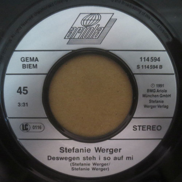 Stefanie Werger : Wir Brauchen Männer (7", Single)
