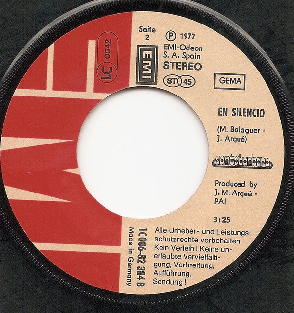 Santabarbara : Adios Amor (7", Single)