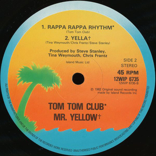 Tom Tom Club : The Genius Of Love (12", 3 T)