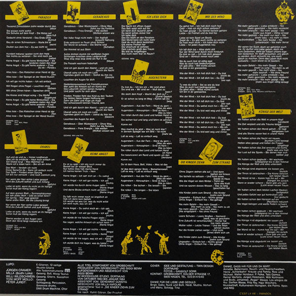 Grobschnitt : Kinder + Narren (LP, Album)