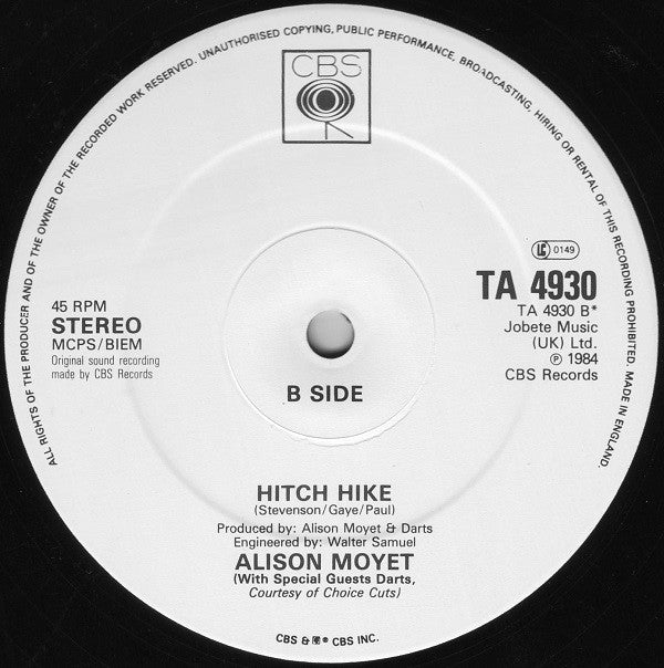 Alison Moyet : Invisible (Extended Version) (12", Single)