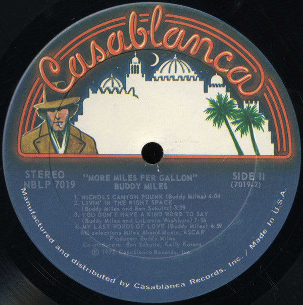 Buddy Miles : More Miles Per Gallon (LP, Album)