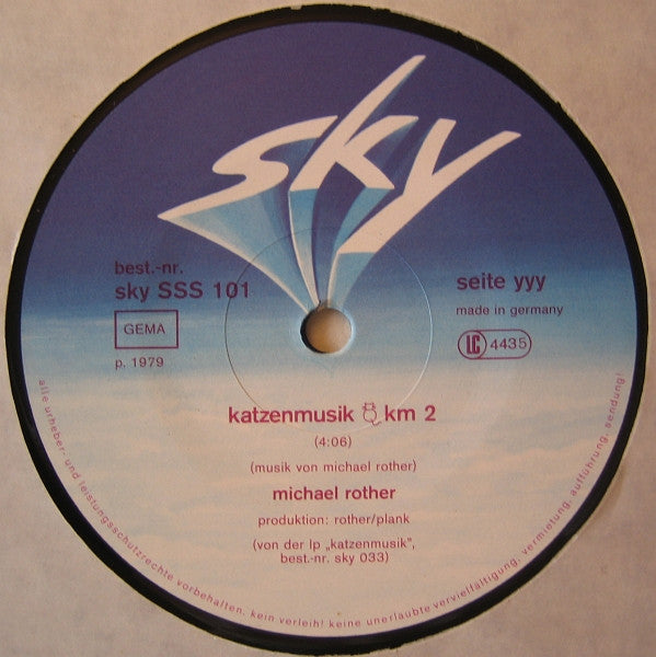 Michael Rother : Katzenmusik (12", Single)