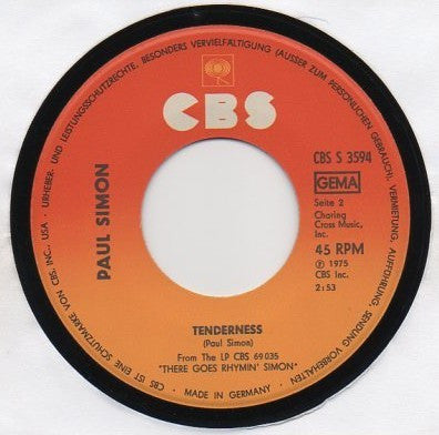 Paul Simon / Phoebe Snow And The Jessy Dixon Singers : Gone At Last (7", Single)