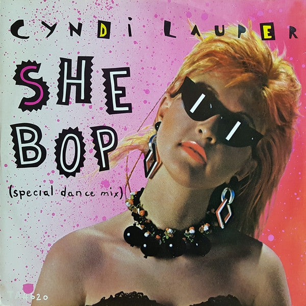 Cyndi Lauper : She Bop (12")