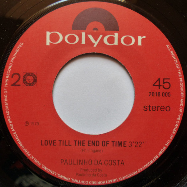 Paulinho Da Costa : Deja Vu (7", Single)