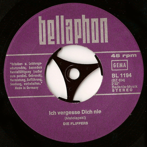 Die Flippers : Du Bist Schön Wie Mona Lisa (7", Single)