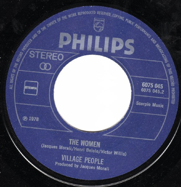 Village People : Y.M.C.A. (7", Single)