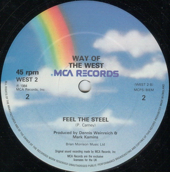 Way Of The West : Feel The Steel (12")