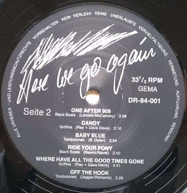 Black Beats / Tombstones (8) / Griffins (2) : Here We Go Again (LP, Ltd)